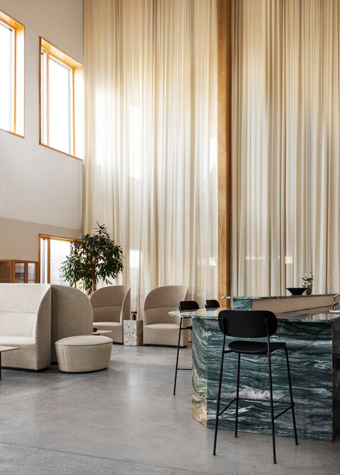 Co Bar Chair 75.5cm / Black Steel